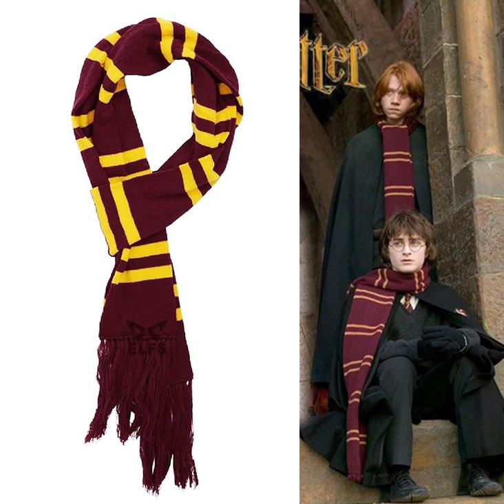 SYHR syal rajut harry kostum costume cosplay scarf shawl