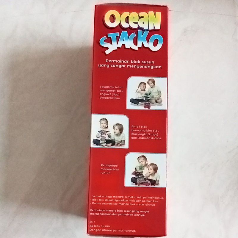 Mainan UNO Stacko / Ocean Stacko OCT9907