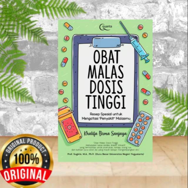 Buku Obat Malas Dosis Tinggi / ORIGINAL