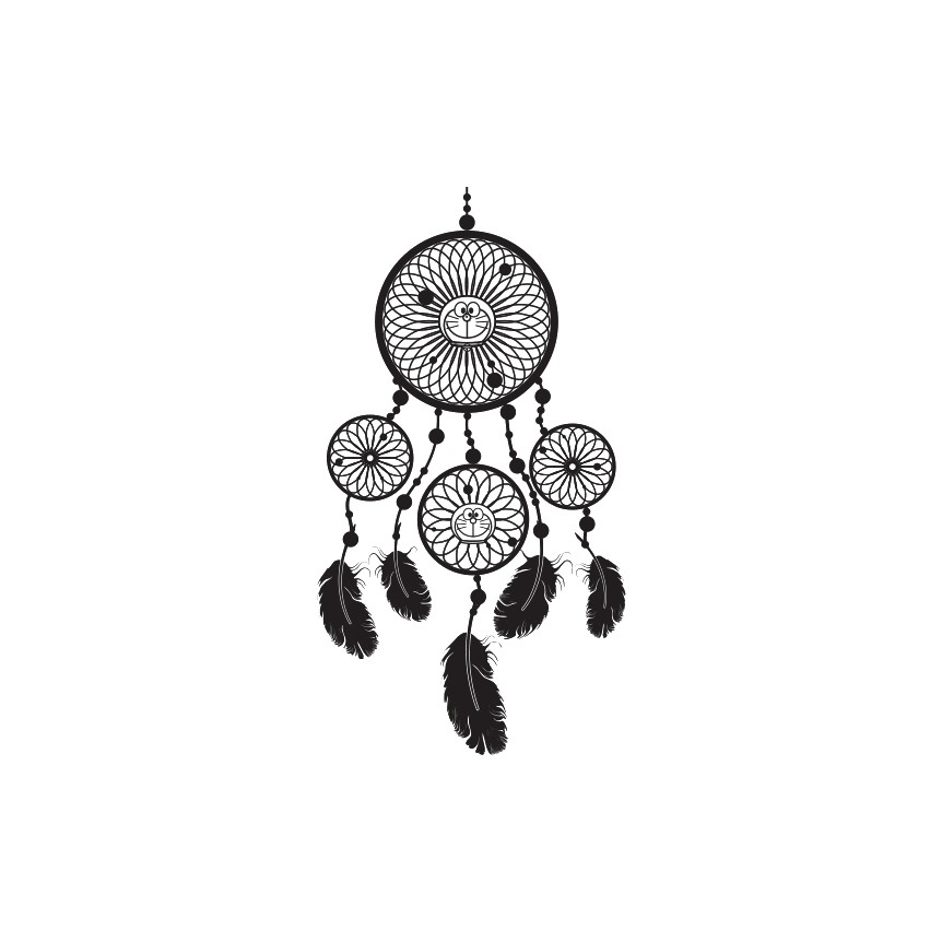 

POTATOO Dreamcatcher Duo Doraemon Temporary Tatto Sticker