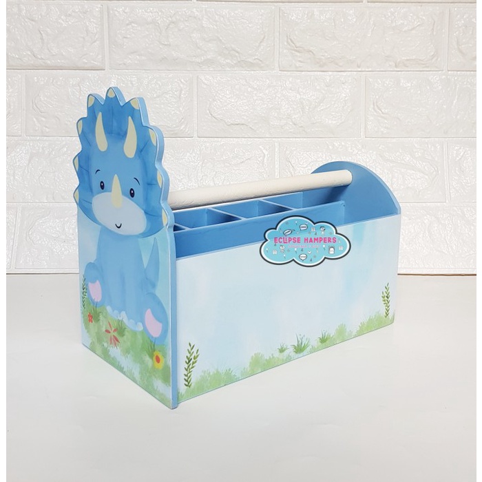 

Jualan Pencil Case Mdf Dino Biru Limited