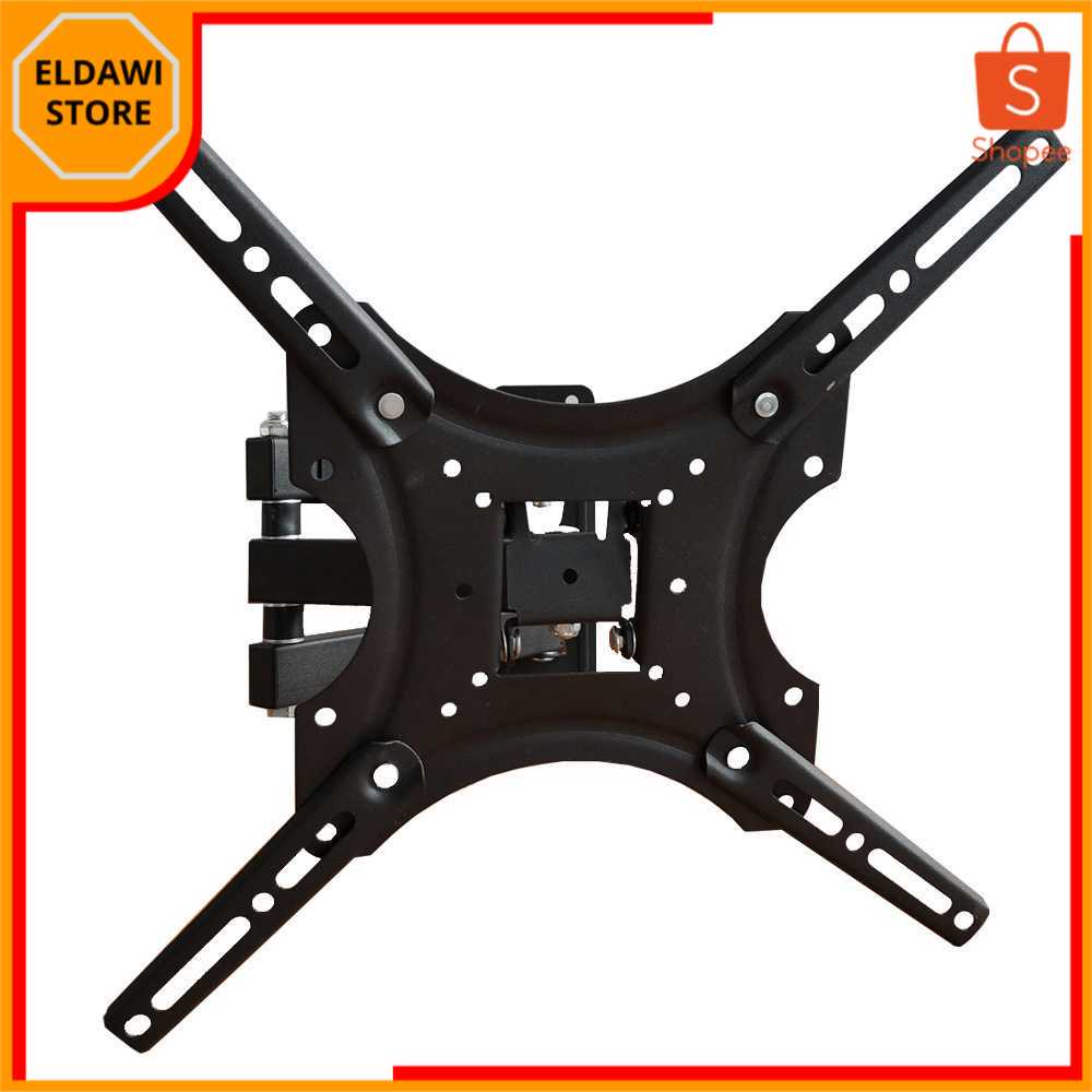 (BISA COD) ELDAWI -  Telescopic TV Bracket Tilt Mount 400 x 400 Pitch 32-55 Inch X400