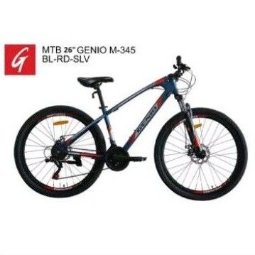 Sepeda mtb 27.5 Genio M 345 24 speed m345