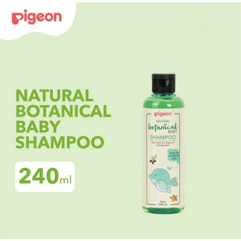 PIGEON Natural Botanical Series | Baby Wash | Shampoo | Gel Lotion | Baby Massage Oil