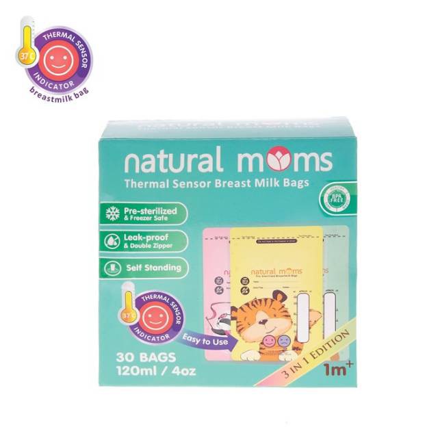 Kantong Asi Natural Moms Thermal Sensor 120ml