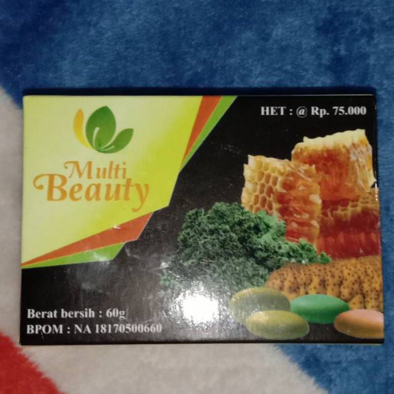 SABUN WAJAH MULTI BEAUTY 1 PCS MULTI BEAUTY SOAP ORIGINAL