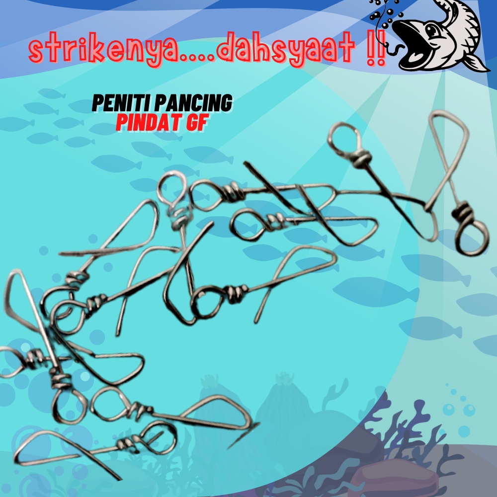 Alat Pancing Peniti Pindat GF Stainless 304