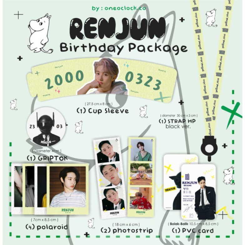 Birthday Package Renjun NCT Dream KPop