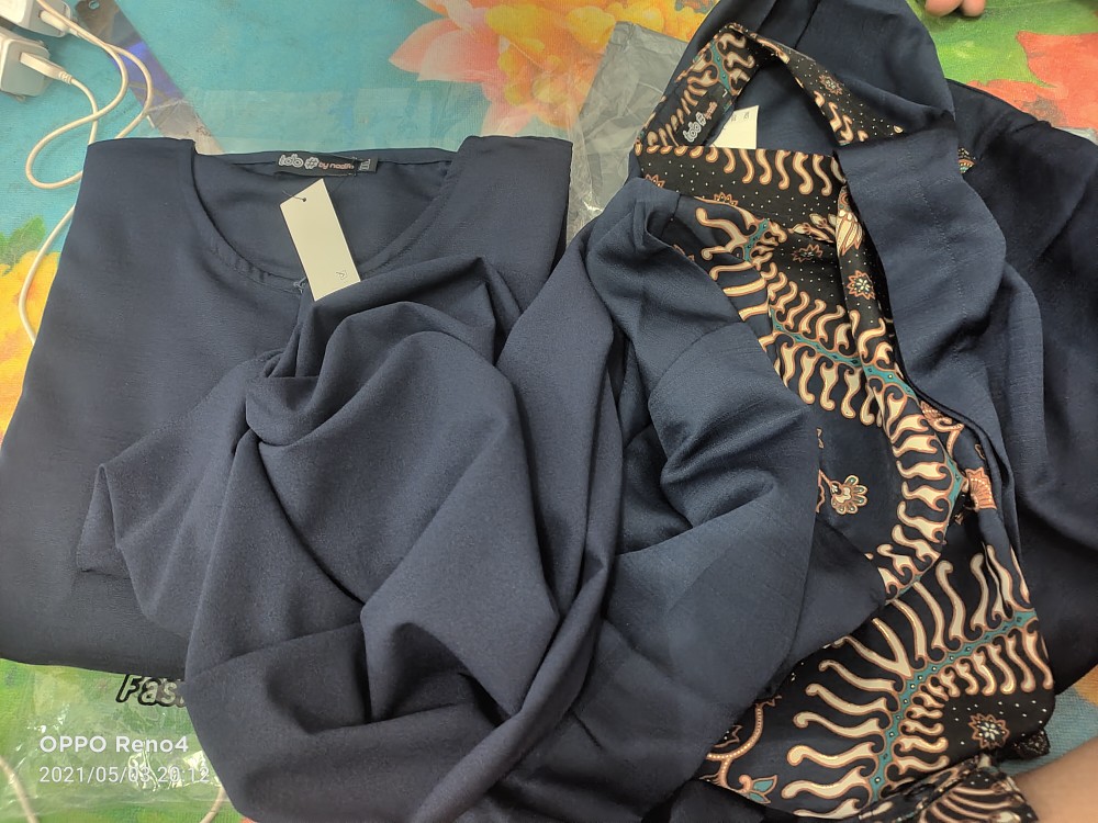 Rafa Yumna Gamis Couple Batik