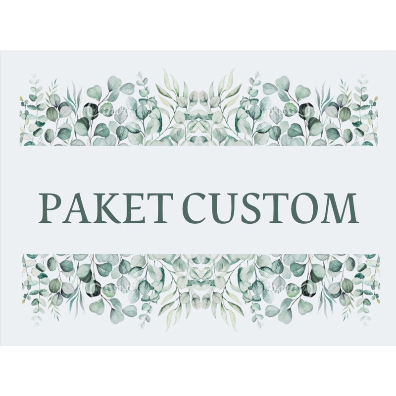 Paket Custom request by Admin