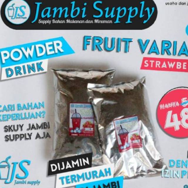

Bubuk minuman Strawberry