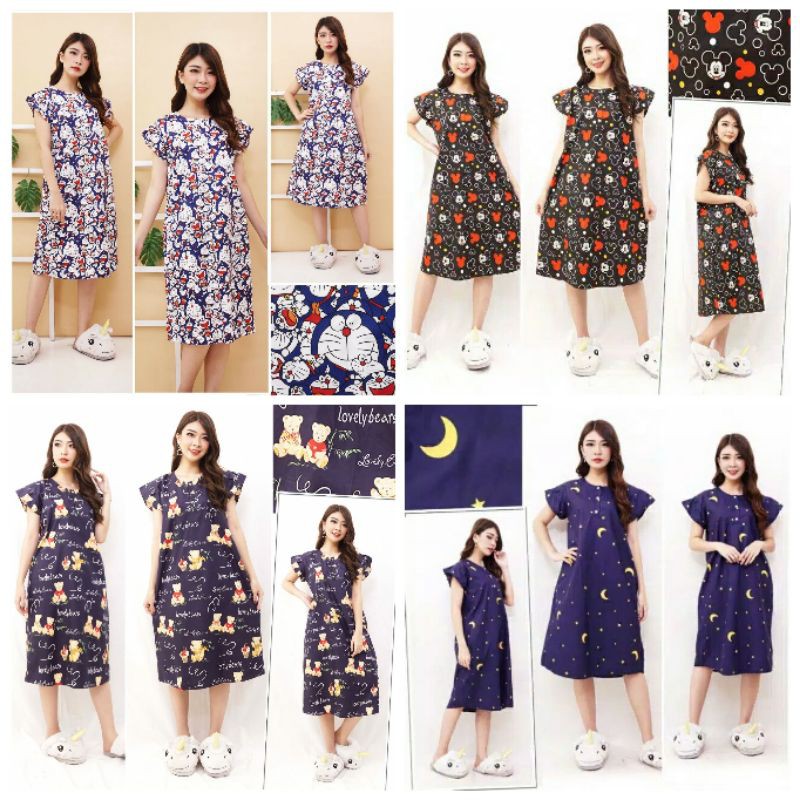  Baju  Hamil Baju  Menyusui Daster  Payung Daster  Bali Midi 