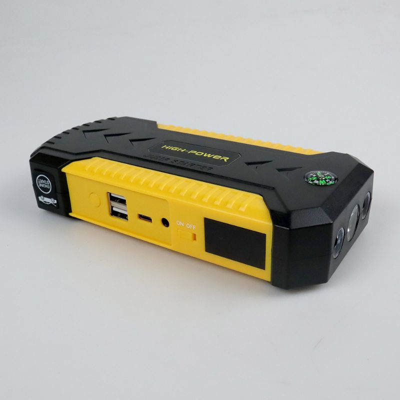 Power Bank 88000mAh USB + Car Jump Starter 600A + Flashlight