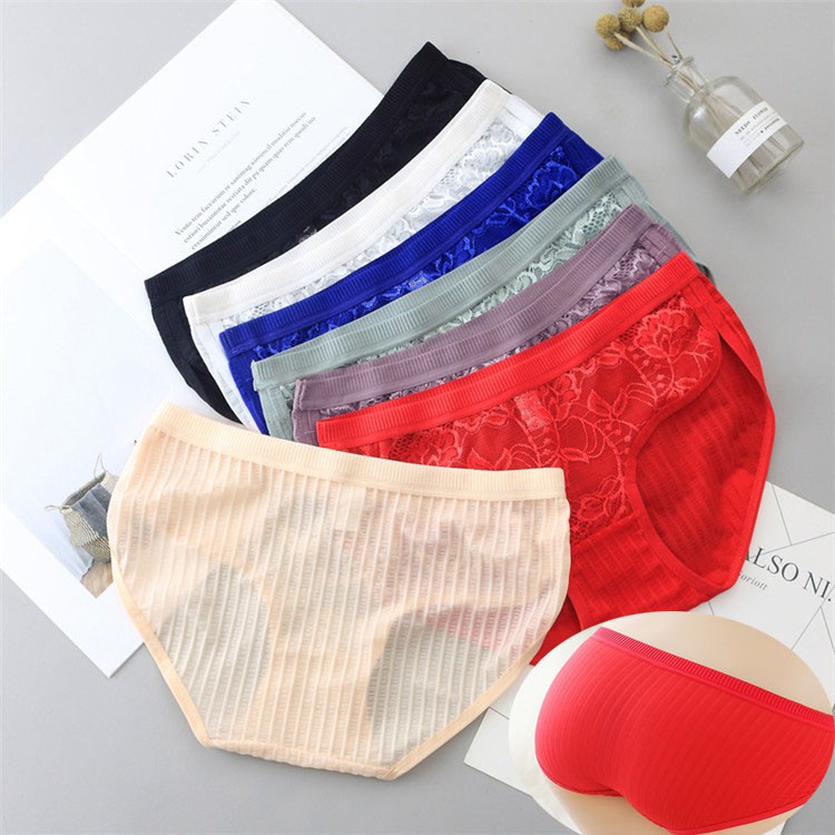 Pakaian Dalam Wanita Seksi Thong Lingerie g string Mulus Renda C177