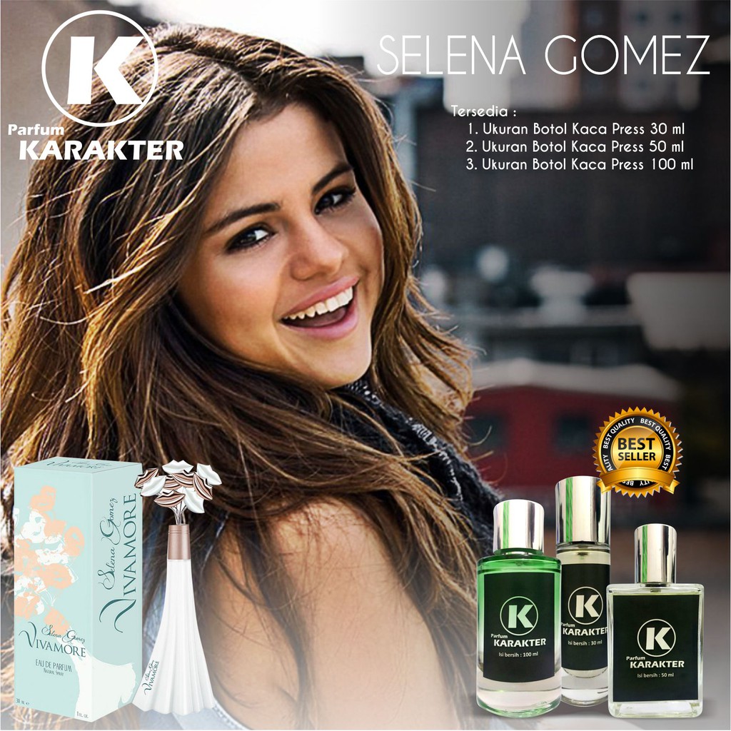 PARFUM KARAKTER SELENA GOMEZ