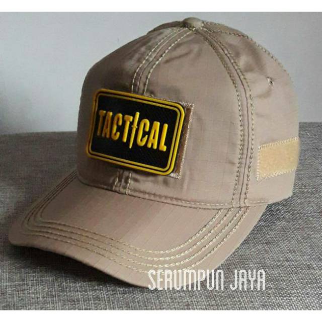 TOPI TACTICAL - TOPI TACTICAL VELCRO TAN