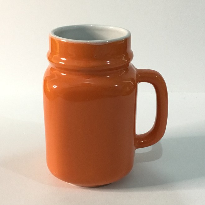 Harvest Jar Ceramic Mug Gelas Gagang