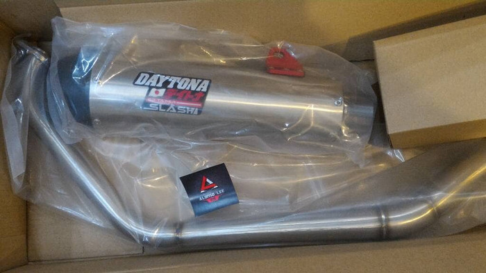 knalpot daytona yamaha r15 v3 all new r15 long