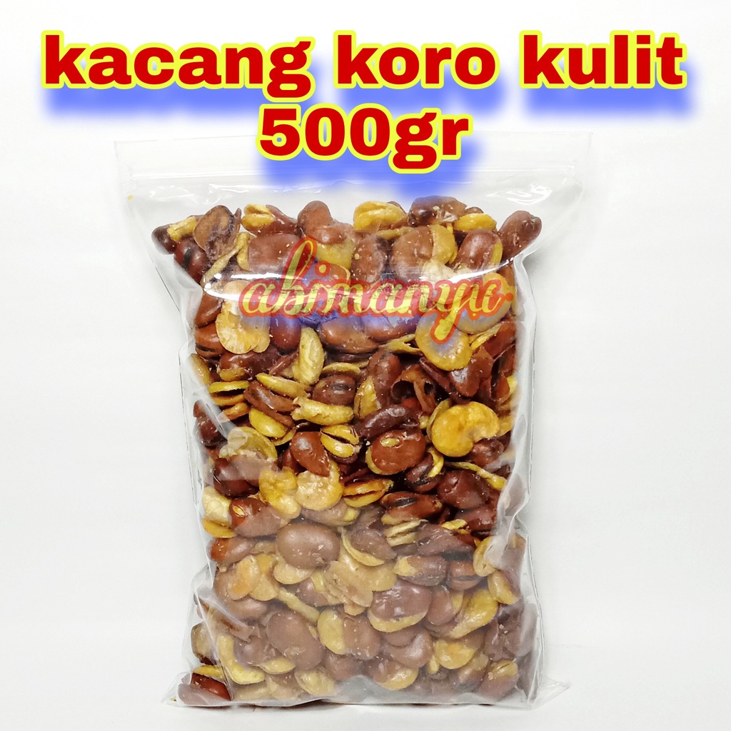 

KACANG KORO KULIT 500 GRAM