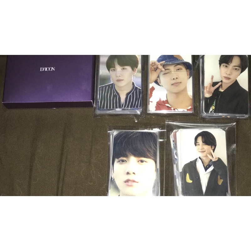 [READYSTOCK] SET MEMBER Jin RM SHARING BTS DICON 101 CUSTOM BOOK