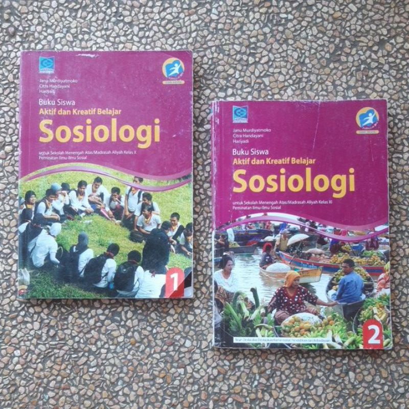 buku Siswa Aktif dan Kreatif Belajar Sosiologi sma kelas 10.11.12 revisi kurikulum 13
