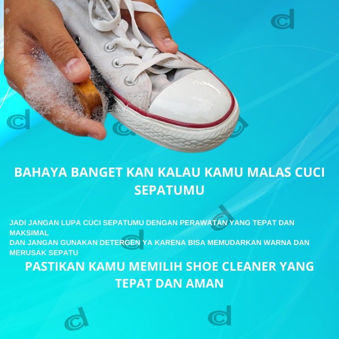 Pembersih Sepatu Putih &amp; Warna 100mL