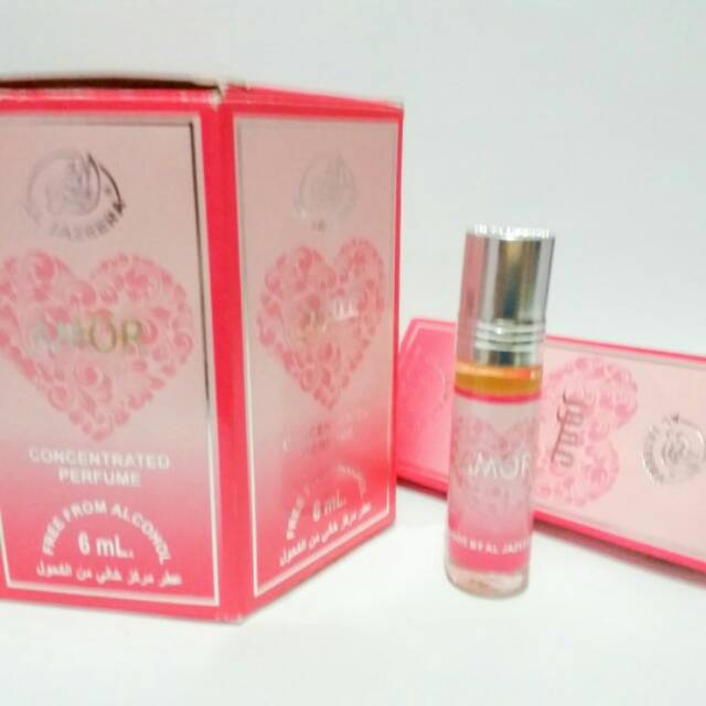 amor by al jazeera / parfum arab 6ml 6 pcs