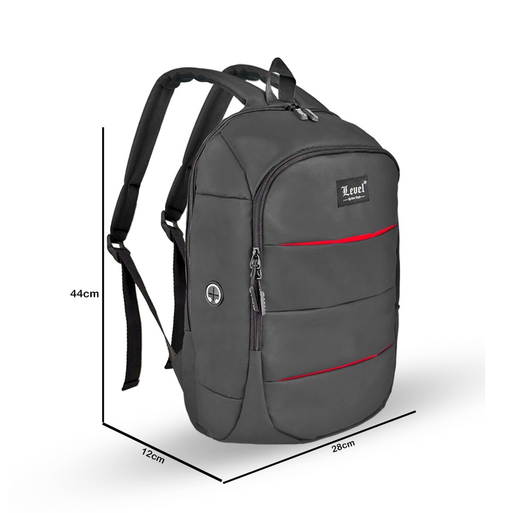 Fashionstoreku Tas Ransel Level GALAXY PREMIUM Backpack Pria Wanita Tas Sekolah/Kuliah/Laptop