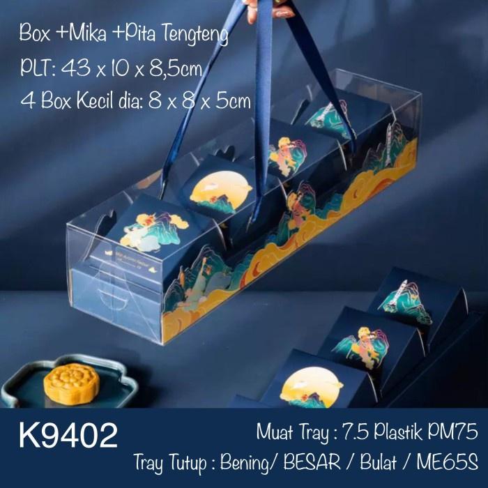 

Kotak Mooncake Premium K9402 dus Kue Bulan| Box| Packaging K94| K90 best seller