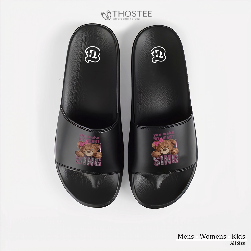 Sandal Slide Phylon You Make my Heart Sing pusatmode54321