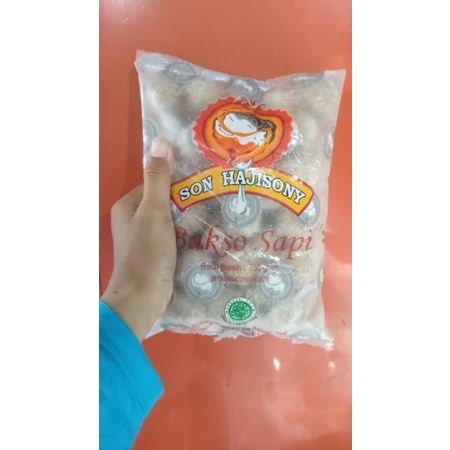 

Bakso Hj Sony Daging sapi 750gram Free bumbu