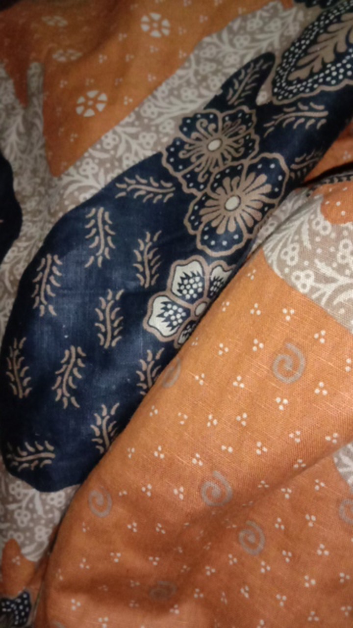 Batik Couple Maura Sania Ruffle Ori Ndoro Jowi Dnt Size M L Xl Jumbo