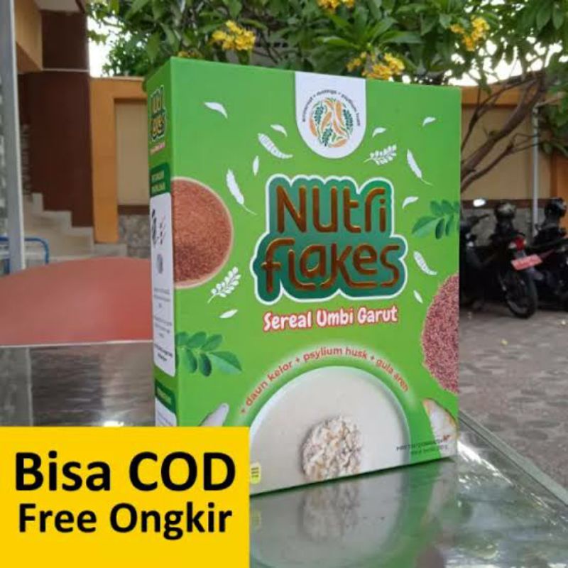 

paket hemat 3 box sereal umbi Garut sereal sehat atasi magh Gert dan asam lambung sereal diet sehat