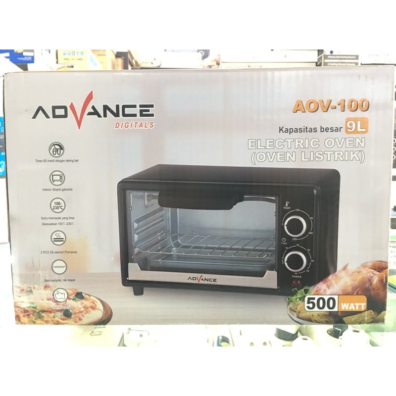 oven advance tipe AOV100 9 liter