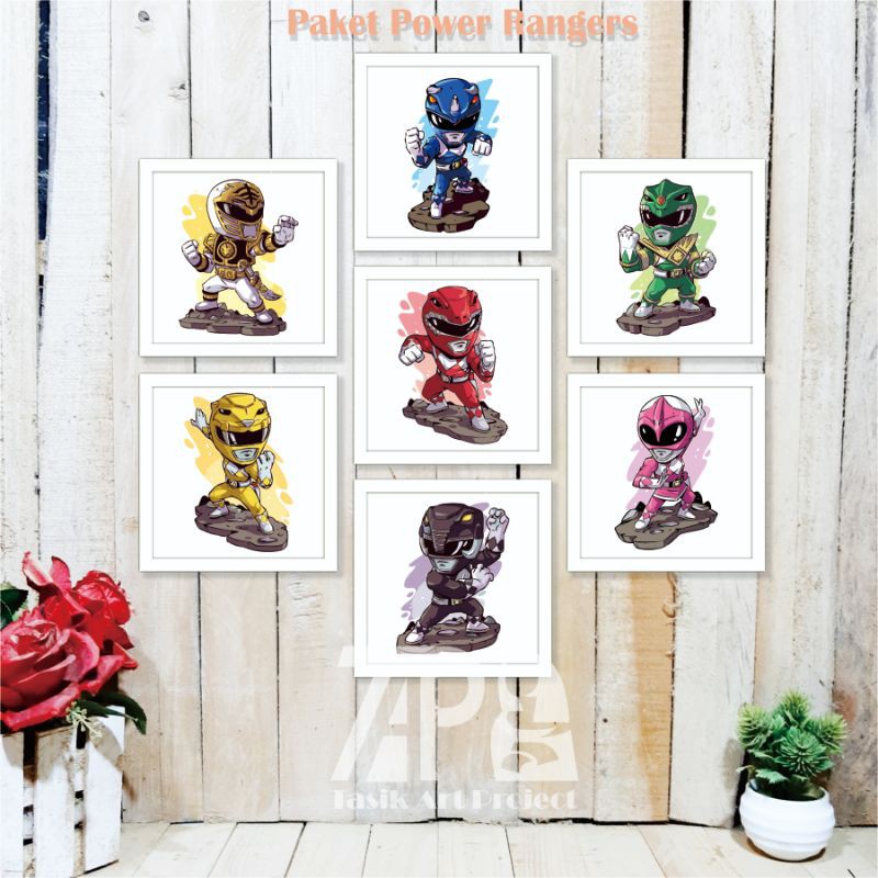 TAP Wall Decor Super Hero Power Rangers - SH