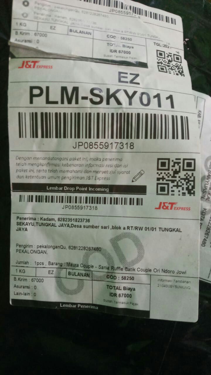 Maura Couple - Sania Ruffle Batik Couple Ori Ndoro Jowi Dnt Garansi Termurah Shopee - Couple Reno