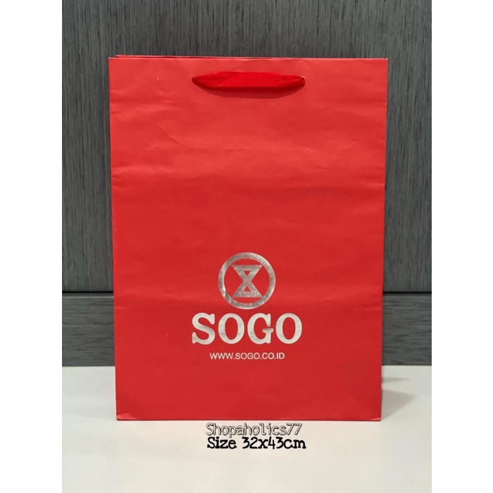 

BISA COD Sogo paperbag L TERMURAH