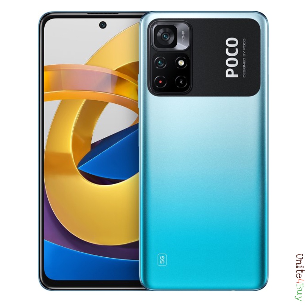 Xiaomi Poco M4 Pro 6/128 Gb l  8/256 Gb Garansi Resmi Xiaomi Indonesia/ TAM-Blue