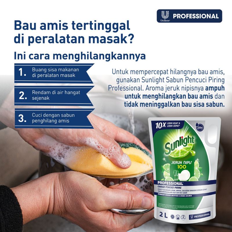 Sunlight Jeruk Nipis Profesional 1.8L