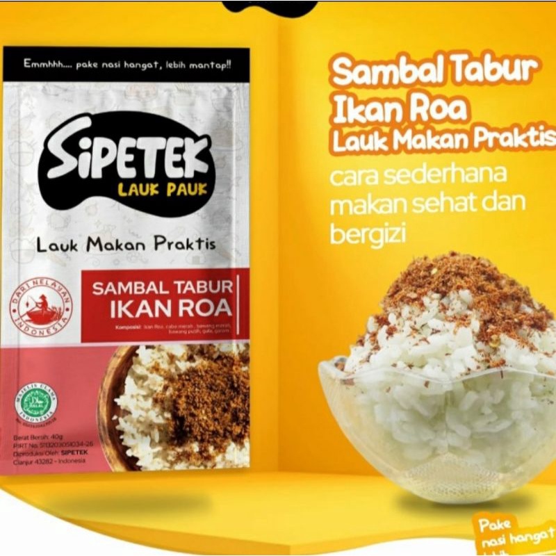 

SIPETEK - SAMBEL TABUR IKAN ROA