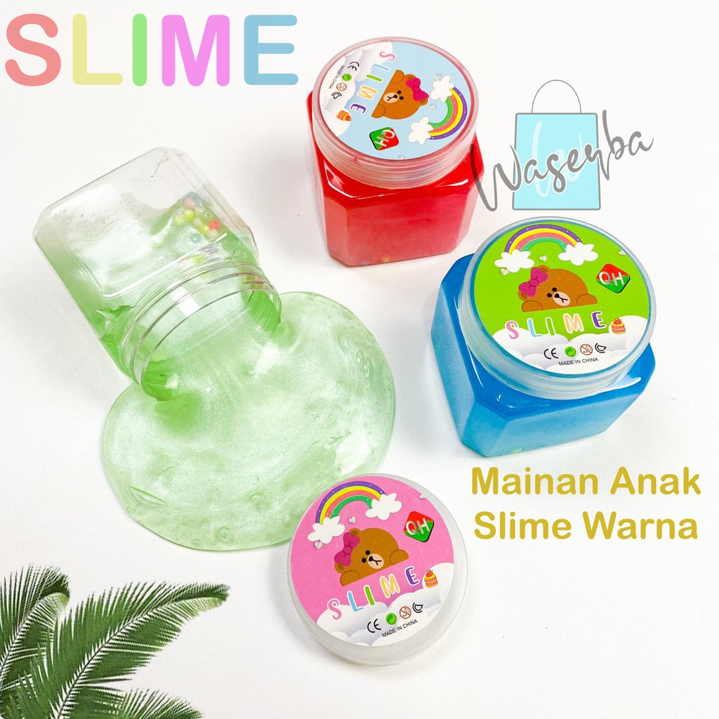 Slime Edisi Termurah / Mainan Edukasi Anak Seni &amp; Kerajinan