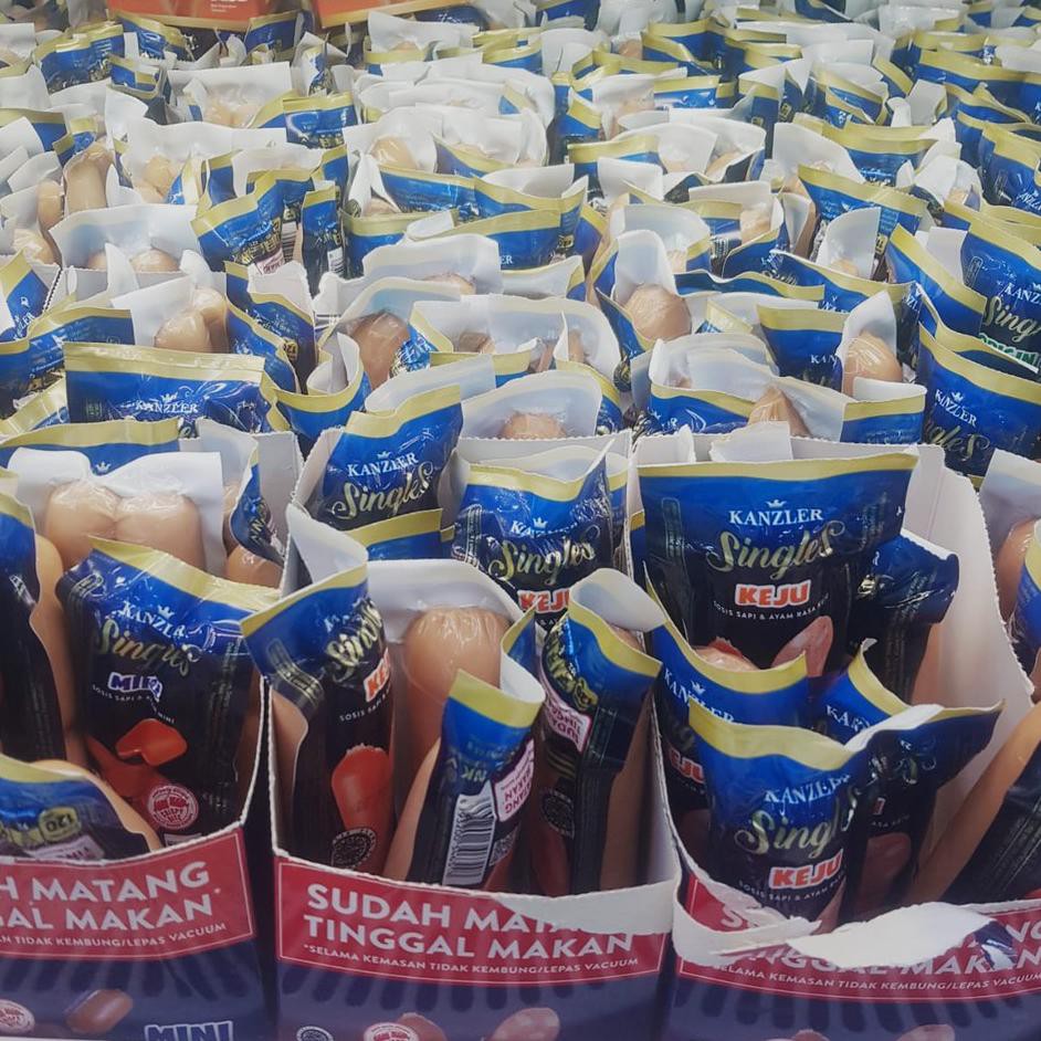 

RAMADHAN HOT Product Sosis Kanzler Singles Hot/Keju/Mini/Original 65gr COD