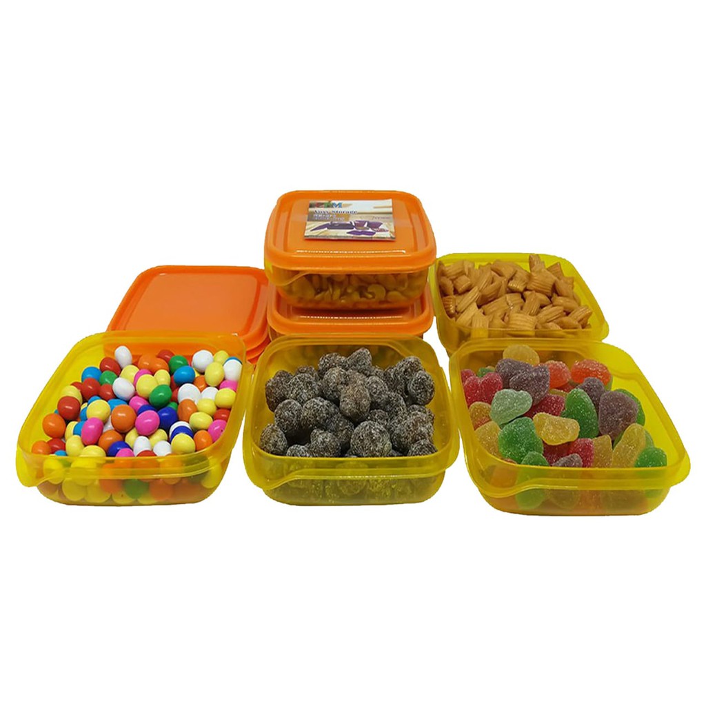 Voxy Storage S Set of 6 / Tempat Penyimpanan Makanan