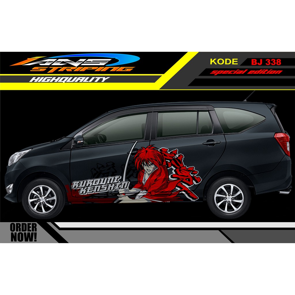 STICKER MOBIL SIGRA, CALYA, AVANZA, RUSH, TERIOS / DECAL STICKER MOBIL / STICKER MOBIL TERBARU