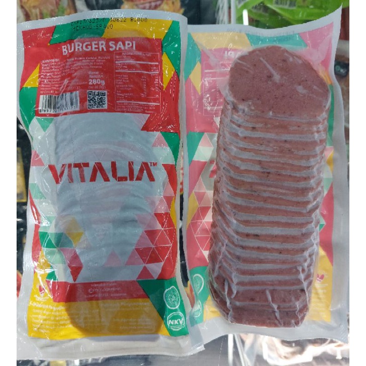 

VITALIA BURGER SAPI 280GRAM