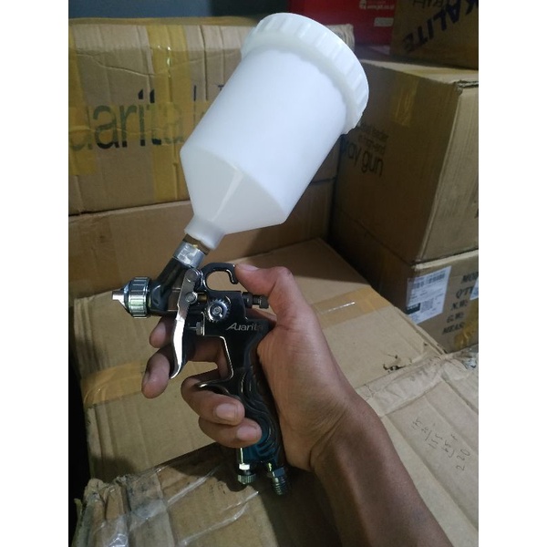 spraygun auarita k350 tabung besar 600 ml stok terbatas,