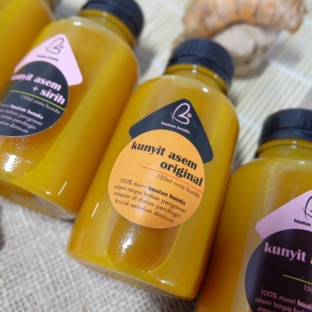 

JAMU Kunyit Asam 150ml & 300ml