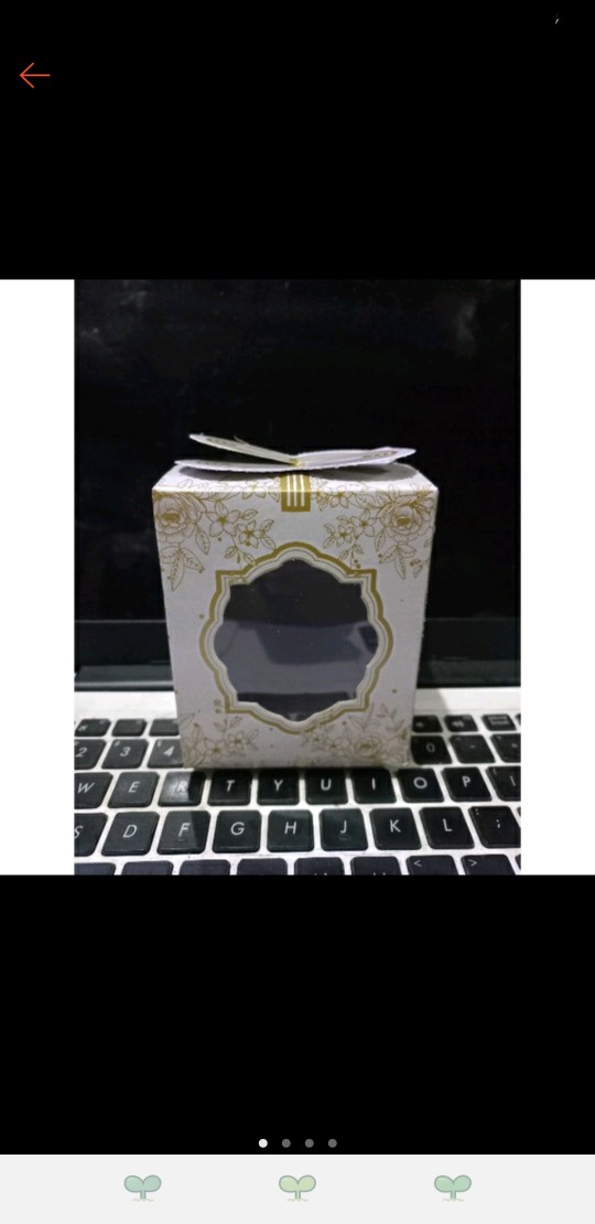 Box Gelas Gagang T 11cm L 9 Cm Free Tali