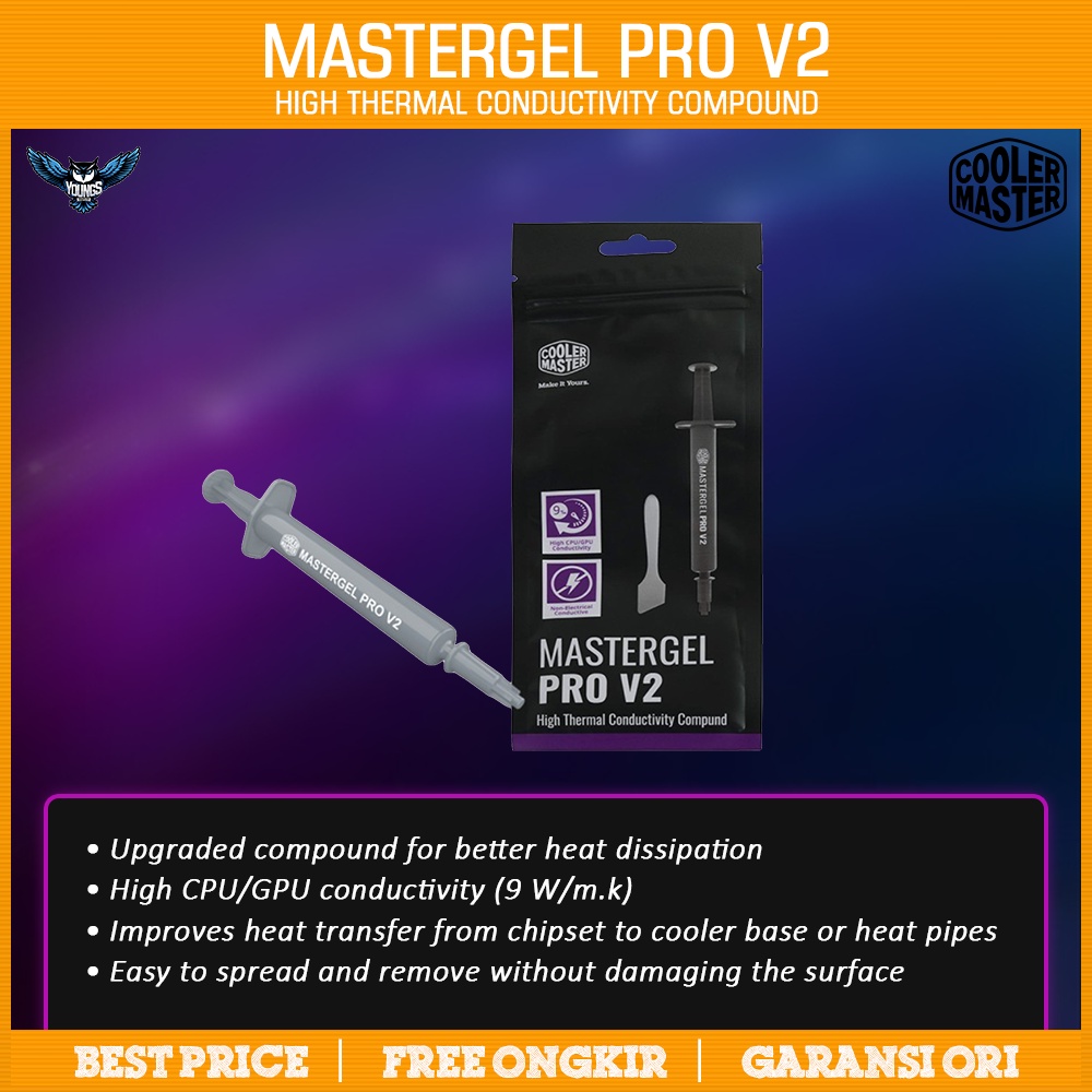 Cooler Master MasterGel Pro V2 | Thermal Paste Master Gel Pro V2