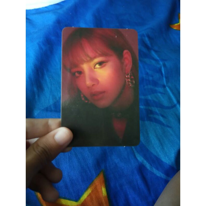 PHOTOCARD LISA BLACKPINK